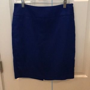 The Limited Royal Blue Pencil Skirt